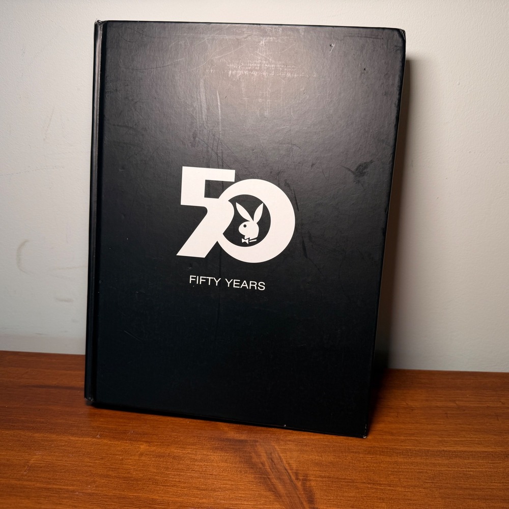 Playboy Book 50th Anniversary Hardcover 2007 Gretchen Edgier Coffee Table